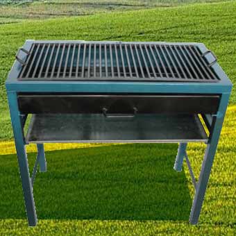 Asador Reforzado para Carbón o Leña