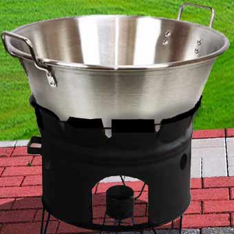 Cazo de Acero Inoxidable