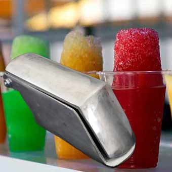 Cepillo para Hielo de Acero Inoxidable