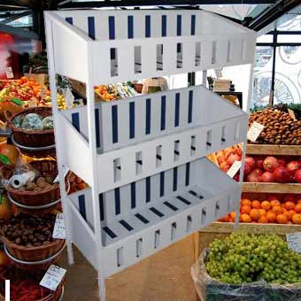 Frutero con Tres Canastillas