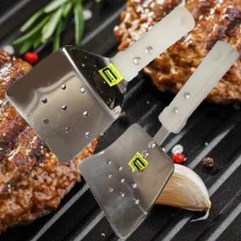 Volteadora de Hamburgesas y Carnes a la Plancha