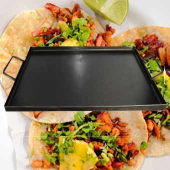 Comal Plancha para Tacos.