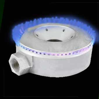 quemadores de gas de 12 y 15 pulgadas de aluminio